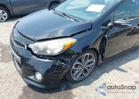 2016 Kia Forte Sx из США, поврежденный, VIN KNAFZ5A34G5590753